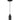Sottile smAdjustable LED pendant light in black finish for commercial countertop lighting