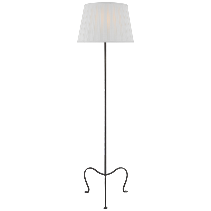 Albert Petite Tri-Leg Floor Lamp | Visual Comfort Modern