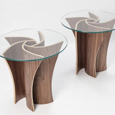 MacMaster Spiral Side Table