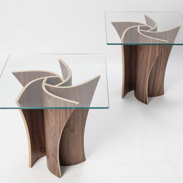 MacMaster Spiral Side Table