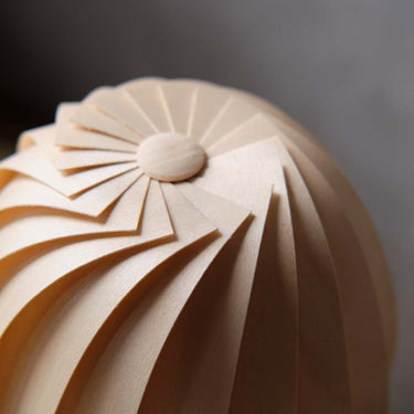 Natural Birch close-up | ST906 Mini Table Lamp by Tom Rossau