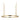 Stagger 30 inch Modern LED Ring Chandelier in Natural Brass finish, illuminated ideal for contemporary dining room
