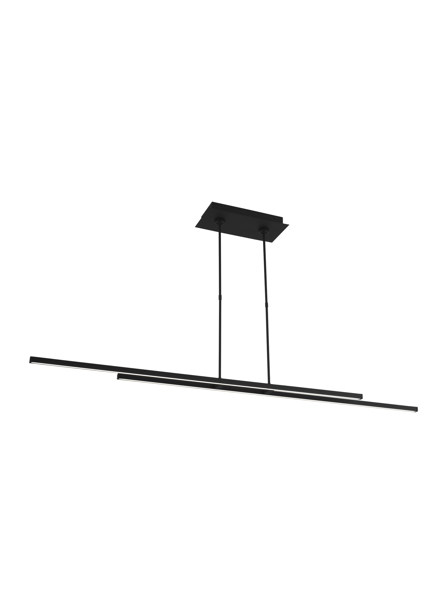 60" Black Linear Suspension - Office Lighting