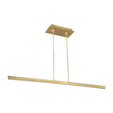 Brass Contemporary Hanging Lamp