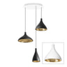 Swell 3-Light Modern Pendant Chandelier with Dimmable LED for Indoor & Outdoor Use by Pablo Designs - image 3