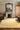 Syracuse wool rug in Yellow, styled in a room
