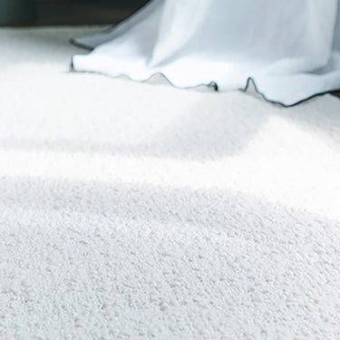 Astrakan wool rug, close-up detail