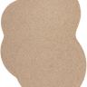 Cloud polypropylene rug, full view