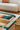 Hacienda rug detail showing matte and glossy wool contrast