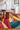 Ipanema wool rug, styled in a room