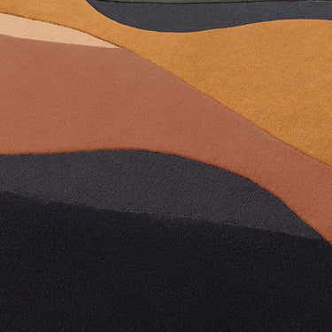Océane wool rug, close-up detail