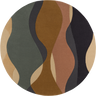 Océane wool rug, full view