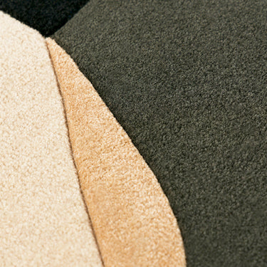 Detail of Polia Autumn rug texture, Toulemonde Bochart
