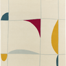 Stabile wool rug, full view