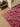 Alice wool rug in Fuchsia, close-up detail