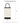 Dimensions diagram of the Tawa Alabaster Accent rechargeable table lamp: 11 inch height including handle, 4.5 inch width and depth