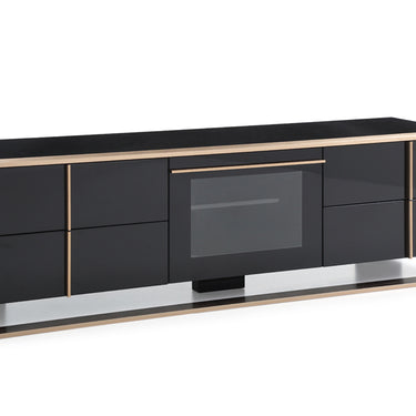 Nova Domus Cartier Black & Rosegold TV Stand