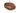 Natural Alki Pebble pendant, second view, showing the layered cardboard edges