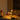 Graypants Wick Classic lifestyle, brass lamp in a restaurant setting