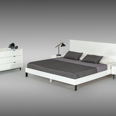Nova Domus Valencia White Bedroom Set