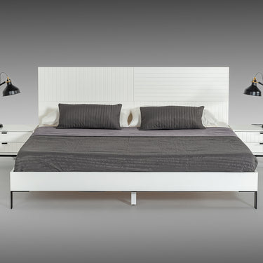Nova Domus Valencia White Bedroom Set
