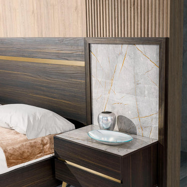 Nova Domus Velondra Queen Eucalypto Marble Bedroom Set