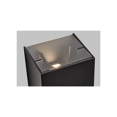 LED wall sconce with IP65 weather resistance for exterior residential and commercial use