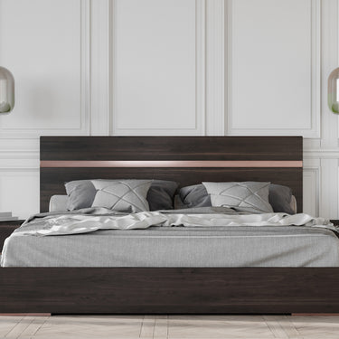 Nova Domus Benzon Italian Dark Rovere Bed