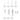 Viso Gemma pendant dimension drawing for 1, 3, 5, 9, 14, 26 and 36 light clusters, canopy widths 5 to 38 inches, overall drop 106 inches