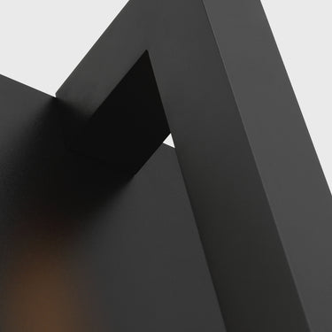 Stagger Small indirect outdoor wall sculpture welcoming guests at the door