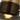 Low-profile ceiling LED light with elegant bronze and clear glass design