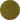 Volute Round wool rug in Green, full view