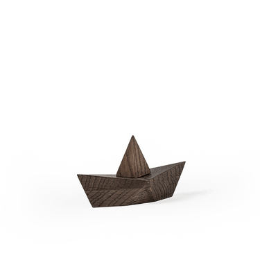 Boyhood Admiral Paper Boat Smoked Oak Object – Small, Boyhood Denmark