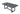 Renava Wake Kayak Outdoor Grey Dining Table Set