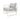Renava Wharf Outdoor Light Grey & White Sofa Set