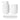Sono Bathroom Accessory Set White by blomus