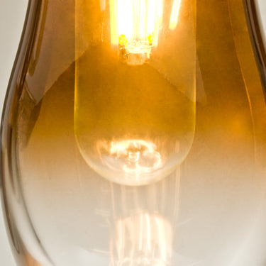 Wish: Amber glass close view | Besa Lighting