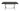 AX Xavier Black Crocodile Stainless Steel Dining Table
