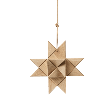 Boyhood Fröbel Star Hanging Oak Ornament – photo 3, Boyhood Denmark