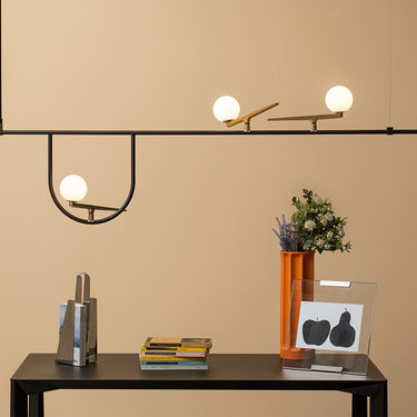 Yanzi Table Lamp styled in a modern interior, view 2