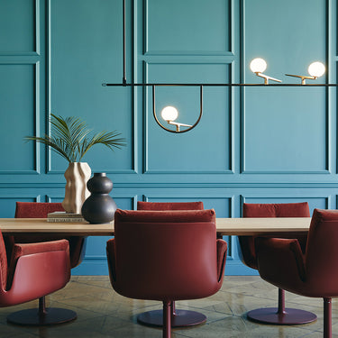 Yanzi Table Lamp styled in a modern interior, view 1