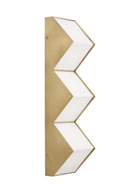 Zig Zag Medium Wall Sconce | Visual Comfort Modern