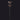 Oluce Pascal floor lamp with two stacked bronze cones on a dark studio background