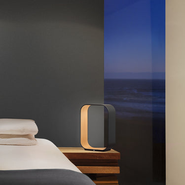 Contour Small LED Table Lamp with USB Charging by Pablo Designs