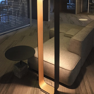 Contour LED Floor Lamp with USB Charging by Pablo Designs