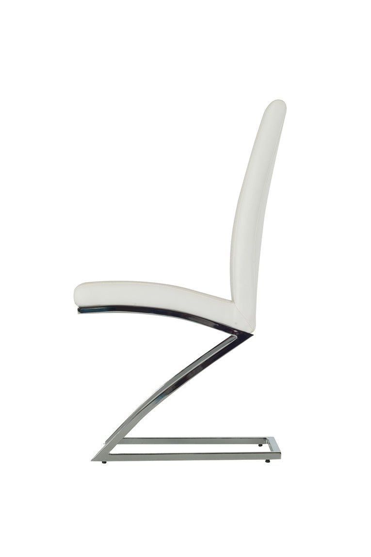 VIG Furniture Angora White Dining Chair Set of 2