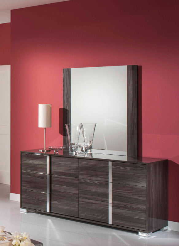 VIG Furniture Modrest San Marino Grey Mirror
