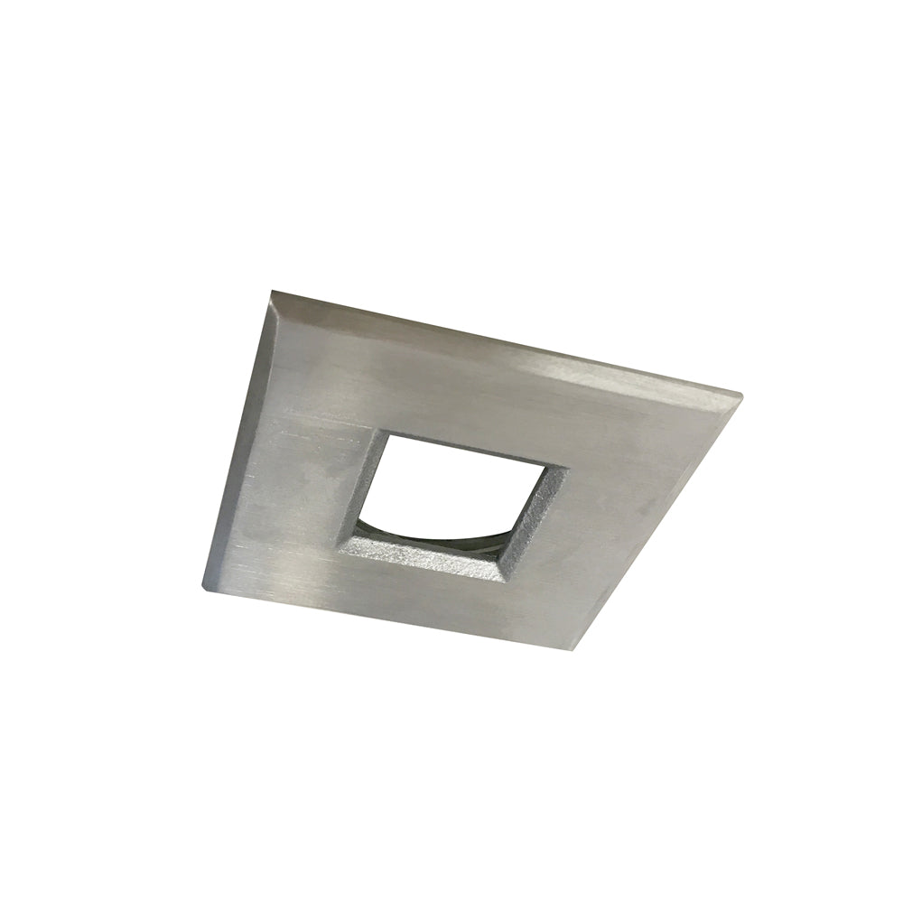 Nora Lighting 1" Square Stainless Steel Trim for M1 Minature Recessed