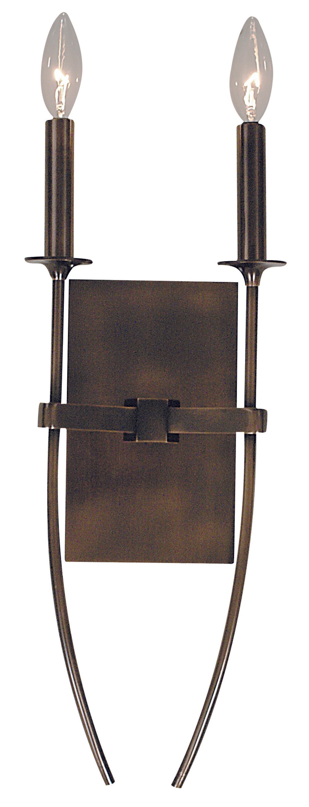 Framburg 2-Light Roman Bronze Maisonette Sconce