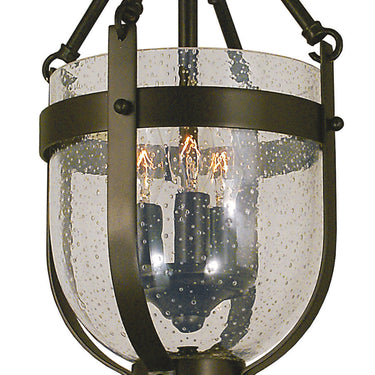 Framburg Hannover 3 - Light Mahogany Bronze Flush Mount 1010 MB